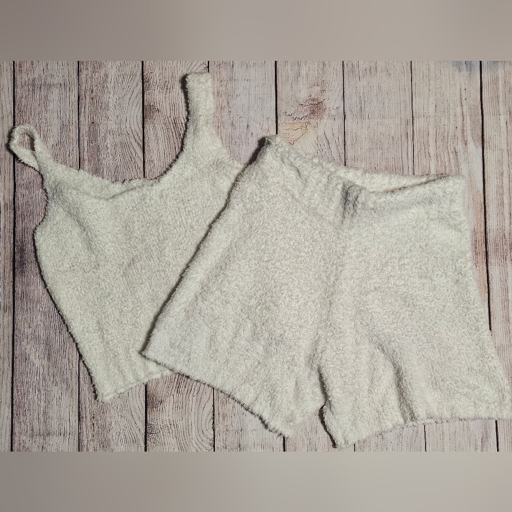 SKIMS Cozy Collection Tank and Shorts